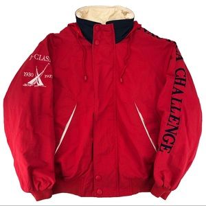 Vintage Nautica Puffer Windbreaker 90s Streetwear